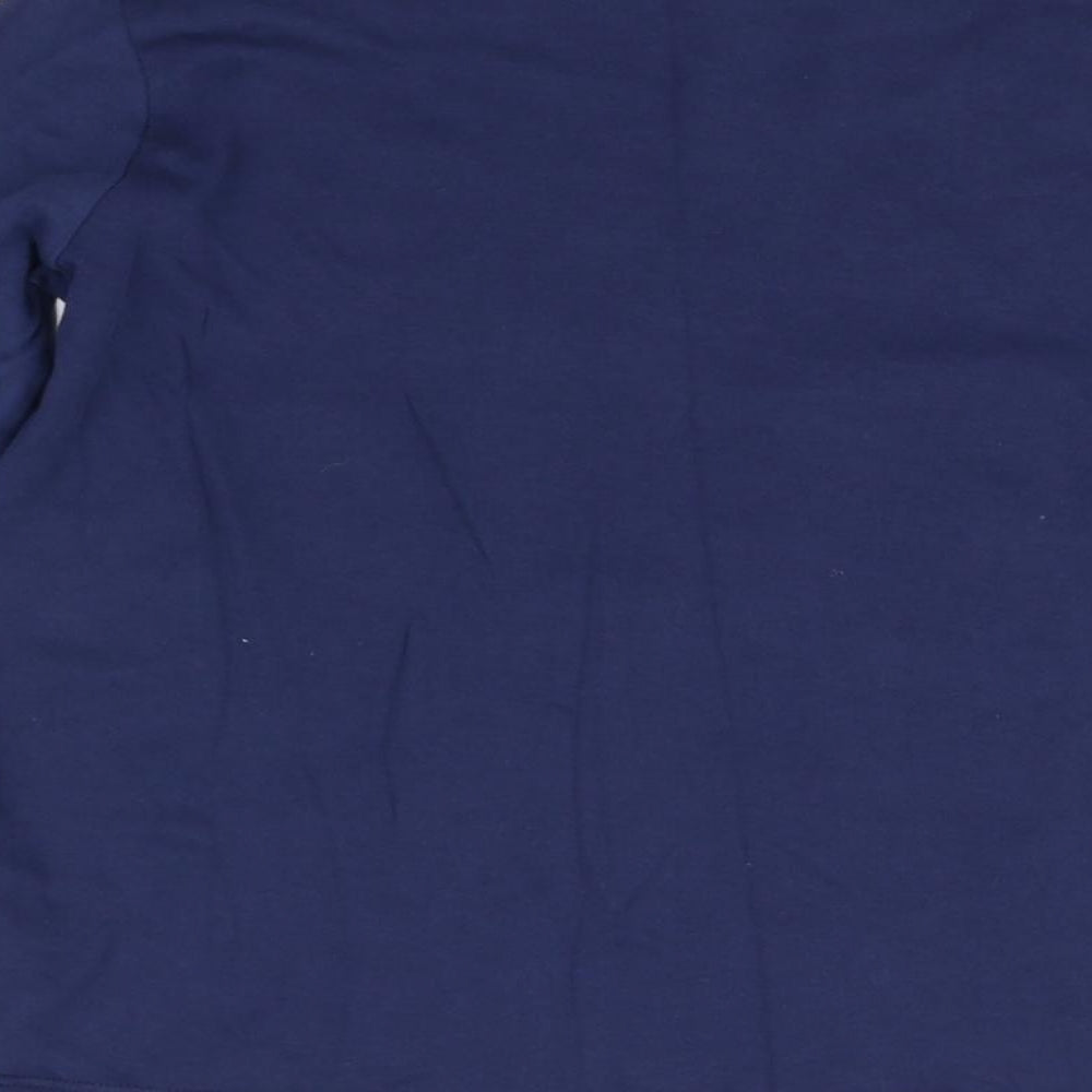 pre worn Girls Blue   Basic T-Shirt Size 11-12 Years