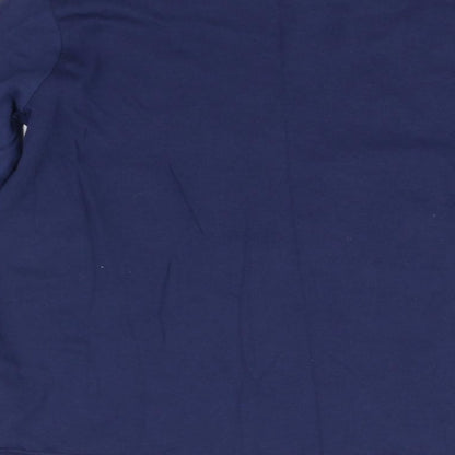 pre worn Girls Blue   Basic T-Shirt Size 11-12 Years