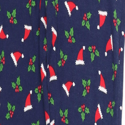 George Girls Blue Geometric  Cami Lounge Pants Size 10-11 Years