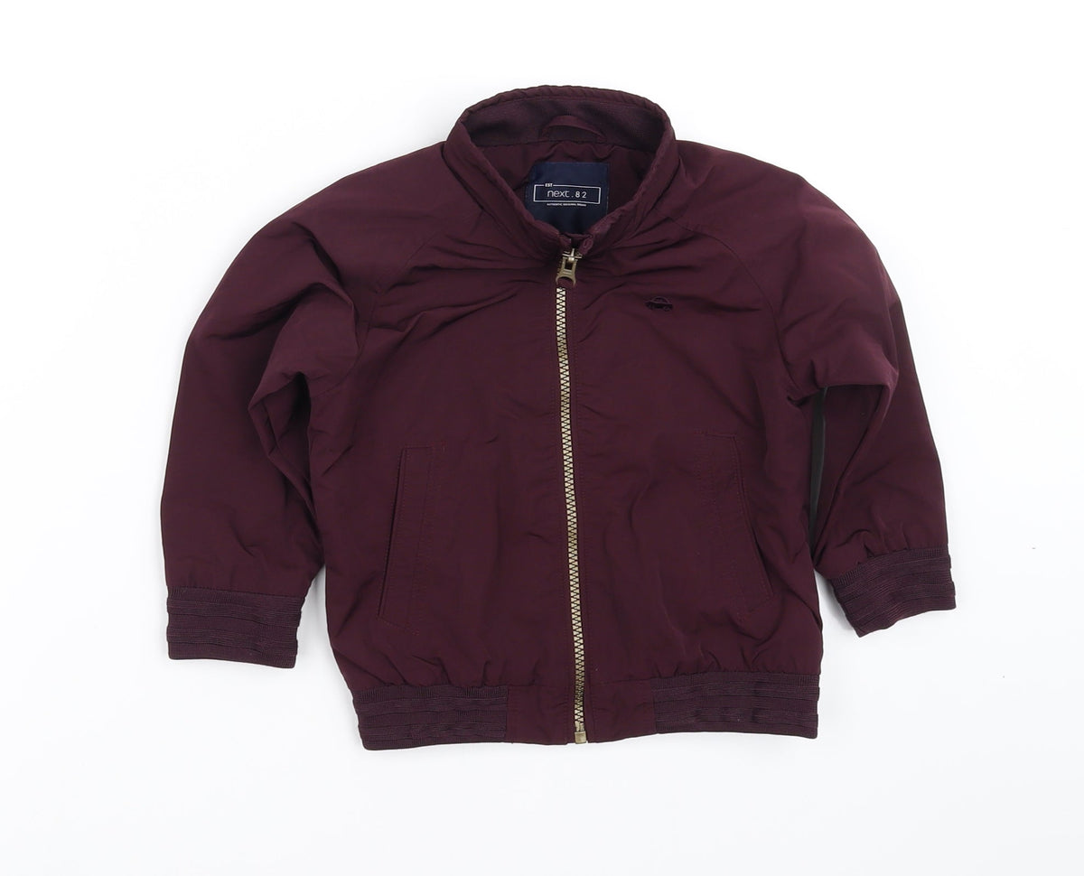 Next Girls Purple   Jacket Coat Size 2 Years