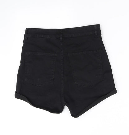 Divided Girls Black   Cut-Off Shorts Size 10 Years