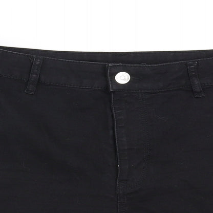 Divided Girls Black   Cut-Off Shorts Size 10 Years