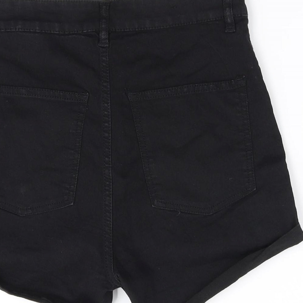 Divided Girls Black   Cut-Off Shorts Size 10 Years