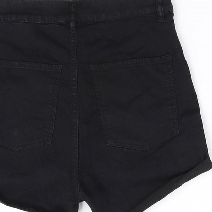 Divided Girls Black   Cut-Off Shorts Size 10 Years