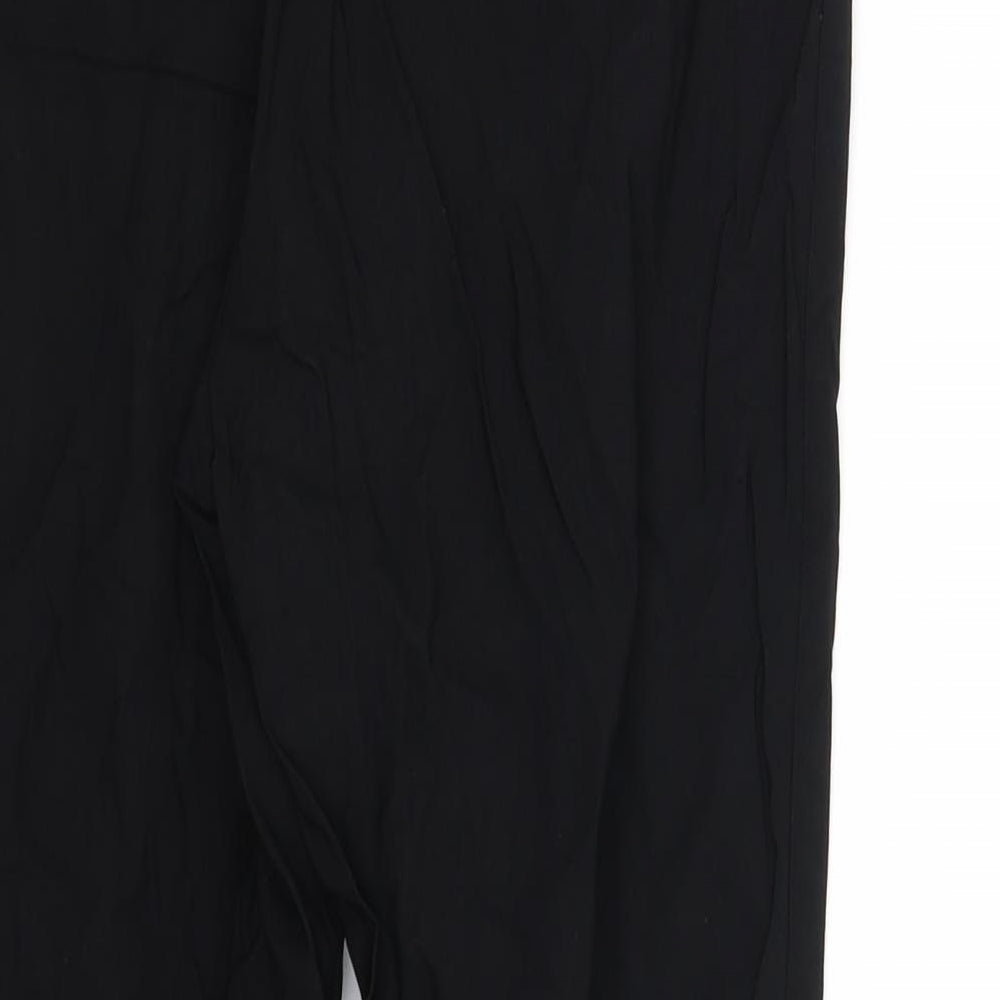 Womens UK Size 8 pre worn Regular Fit  Black Trousers