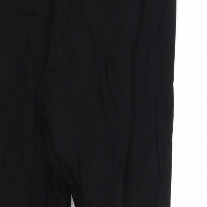 Womens UK Size 8 pre worn Regular Fit  Black Trousers
