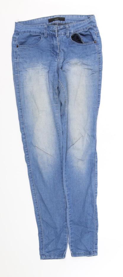Womens UK Size 8 pre worn Regular Fit Straight Blue Jeans