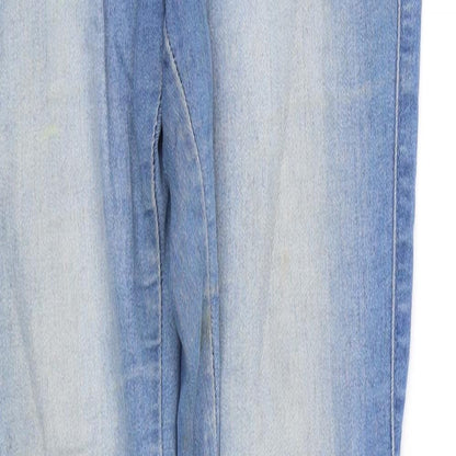 Womens UK Size 8 pre worn Regular Fit Straight Blue Jeans