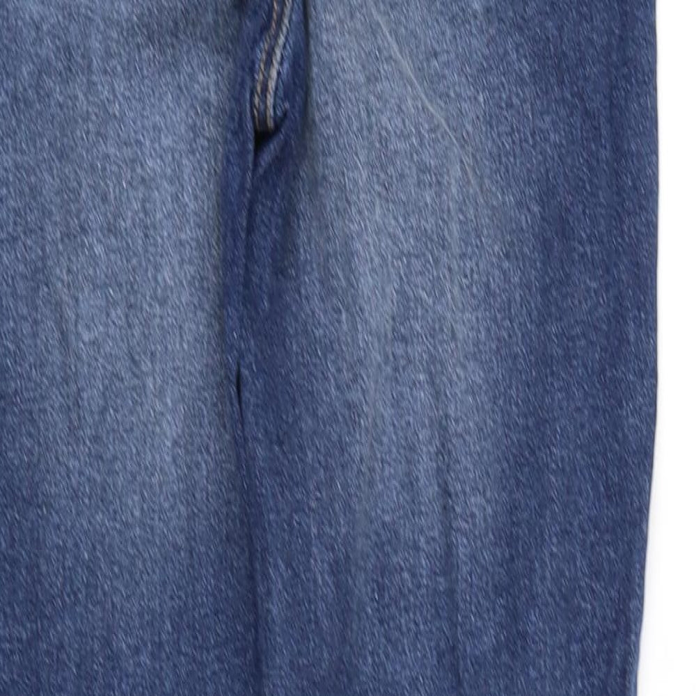 Womens UK Size M pre worn Regular Fit  Blue Trousers
