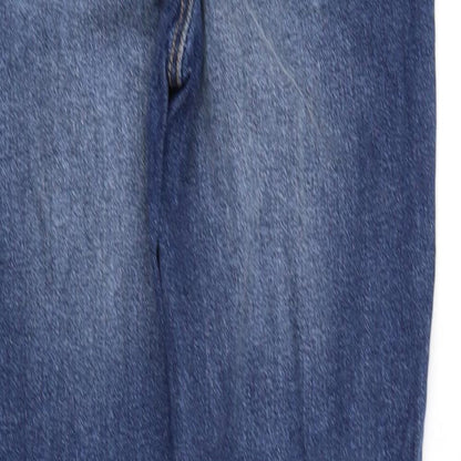 Womens UK Size M pre worn Regular Fit  Blue Trousers