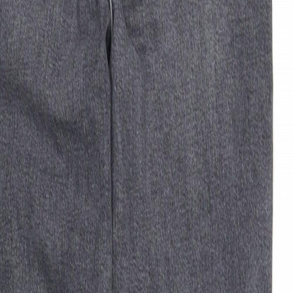 Womens UK Size 10 pre worn Regular Fit Straight Grey Jeans