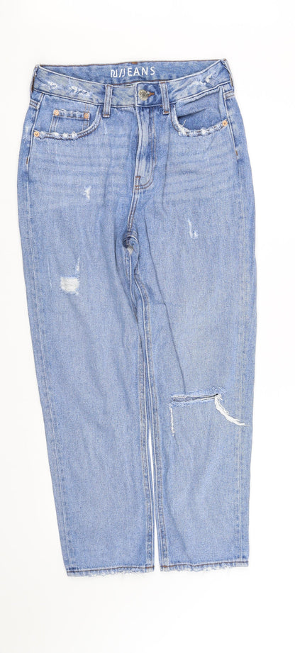 n/jjeans Womens Blue   Straight Jeans Size 10 L28 in