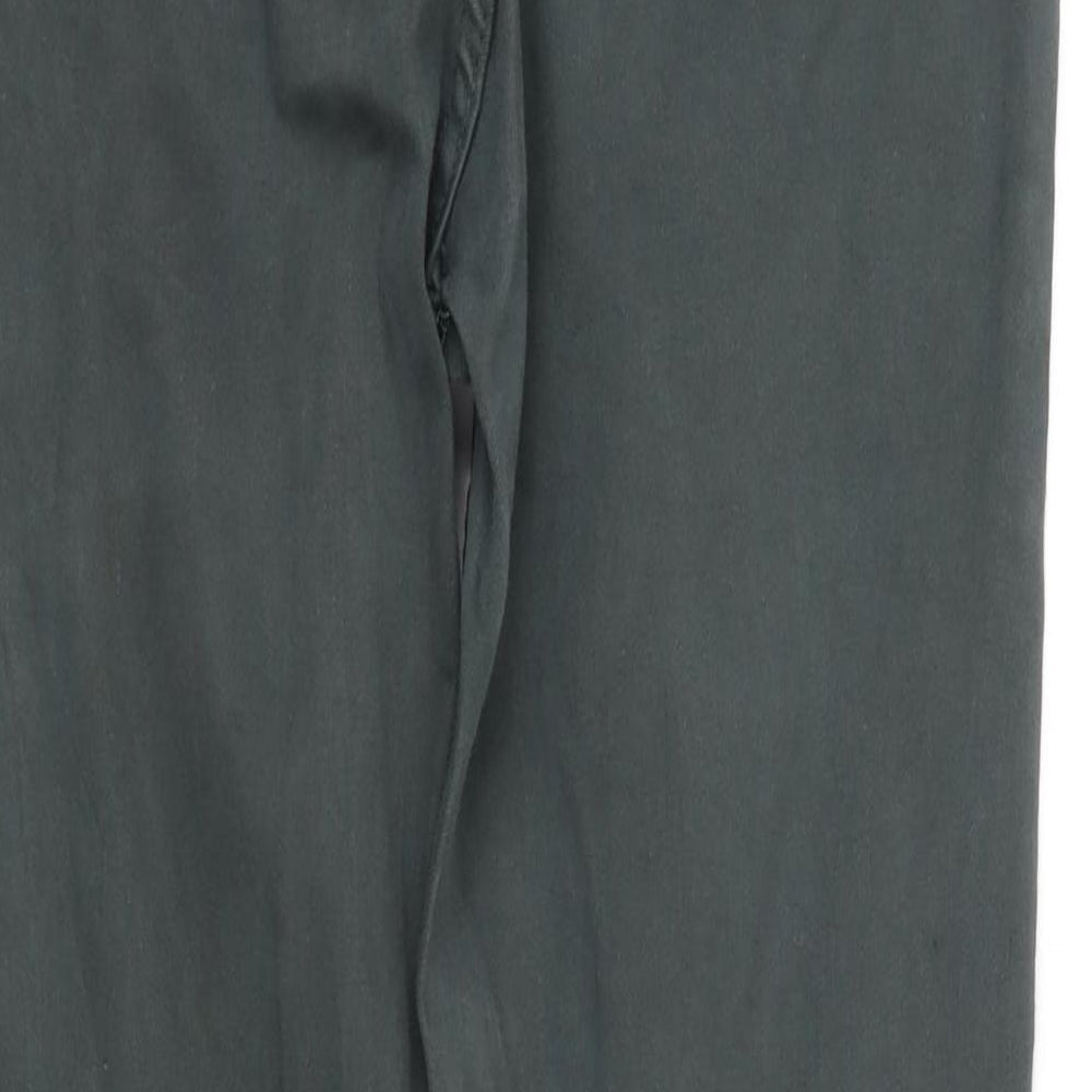 Womens UK Size 12 pre worn Regular Fit Straight Green Jeans