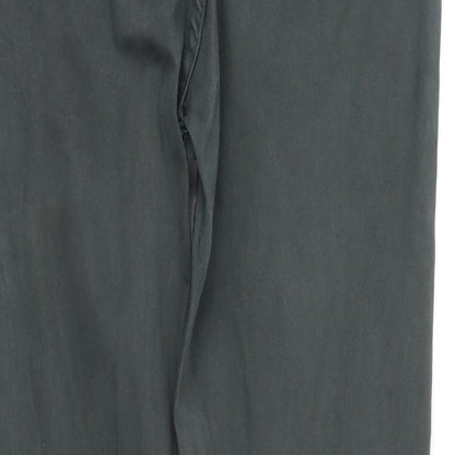 Womens UK Size 12 pre worn Regular Fit Straight Green Jeans