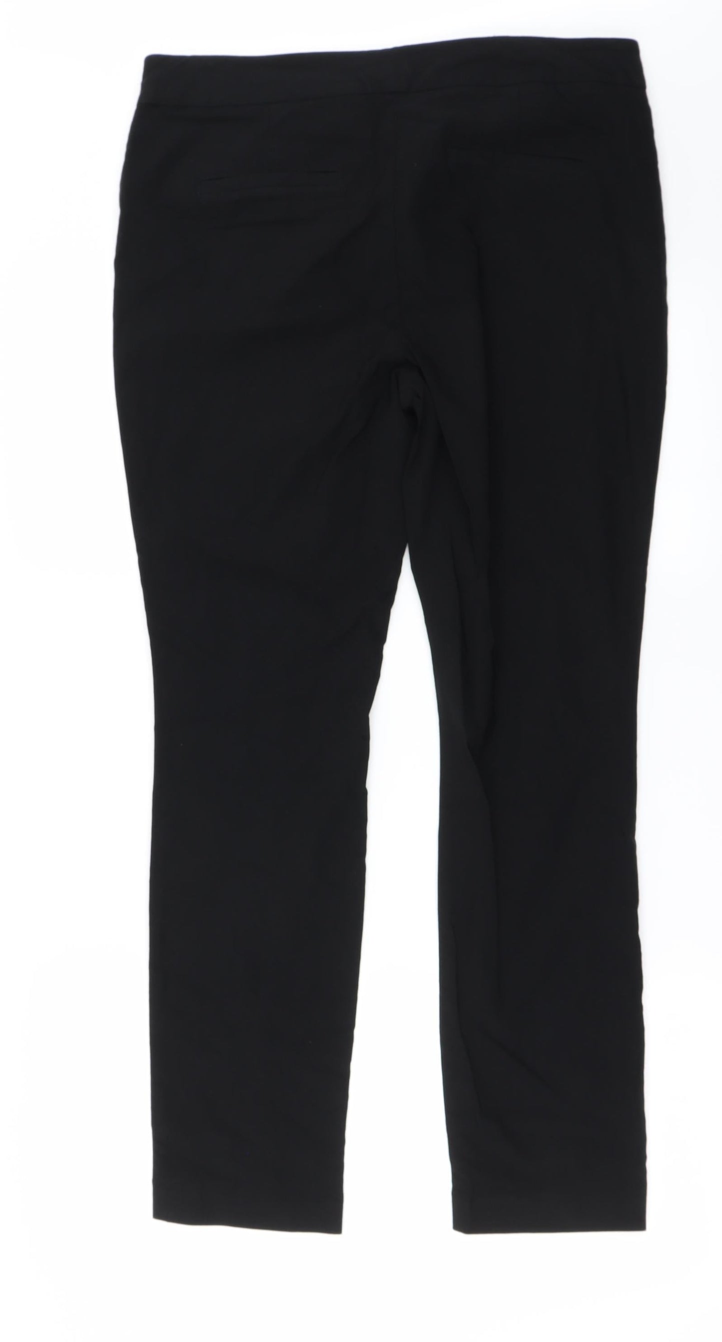 Womens UK Size 14 Papaya Regular Fit  Black Trousers