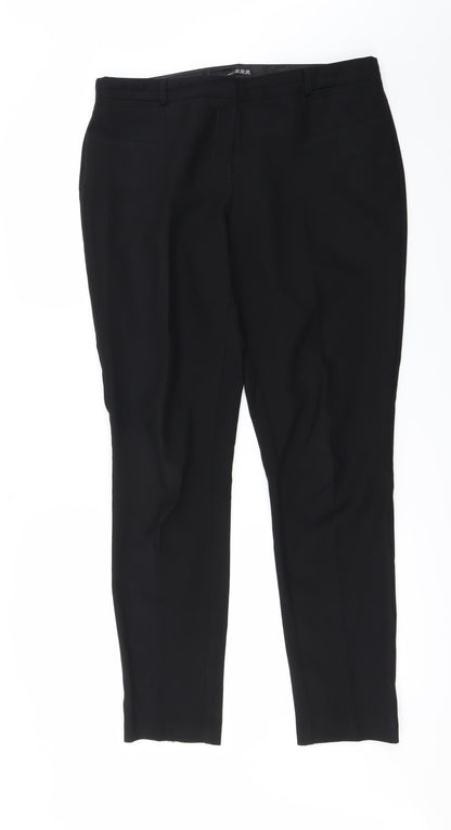 Womens UK Size 14 Atmosphere Regular Fit  Black Trousers