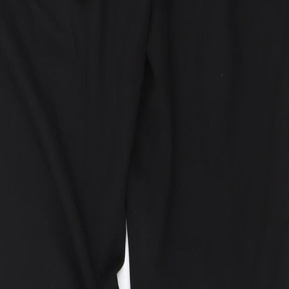 New Look Womens Black   Trousers  Size 12 L27 in