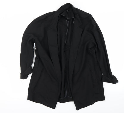 Womens UK Size 6 H&M Black Jacket
