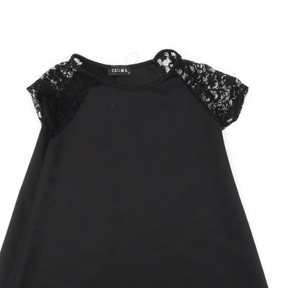 ClubL  Womens Black   A-Line  Size 12