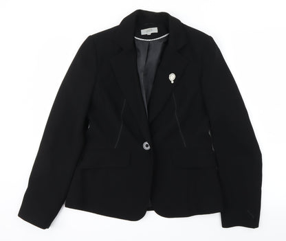 Marks and Spencer Womens Black   Jacket Blazer Size 12