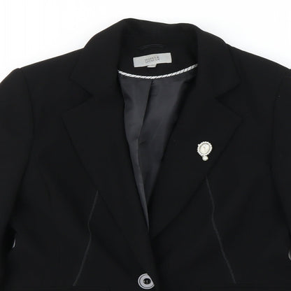Marks and Spencer Womens Black   Jacket Blazer Size 12