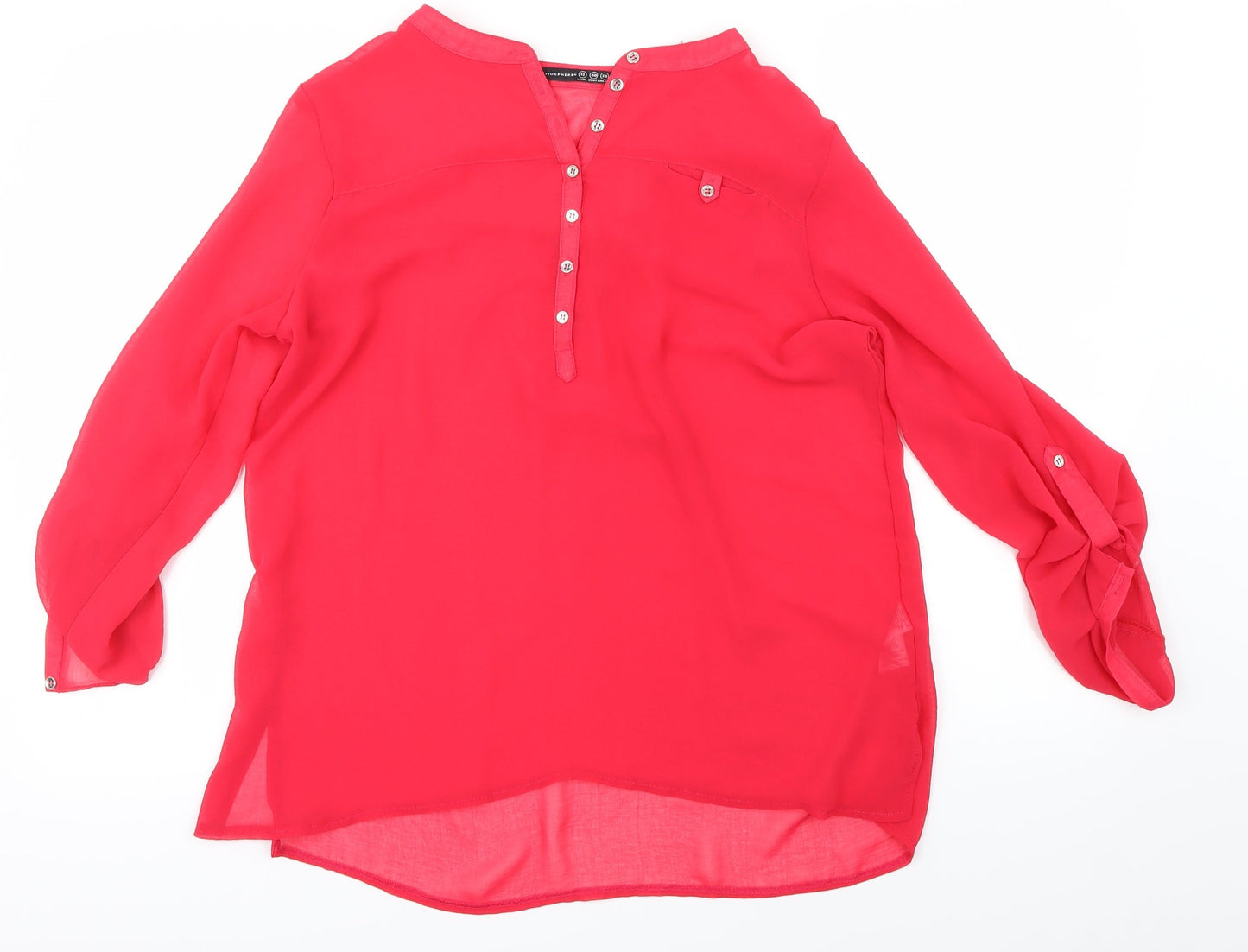 Atmosphere Womens Red   Basic Blouse Size 12
