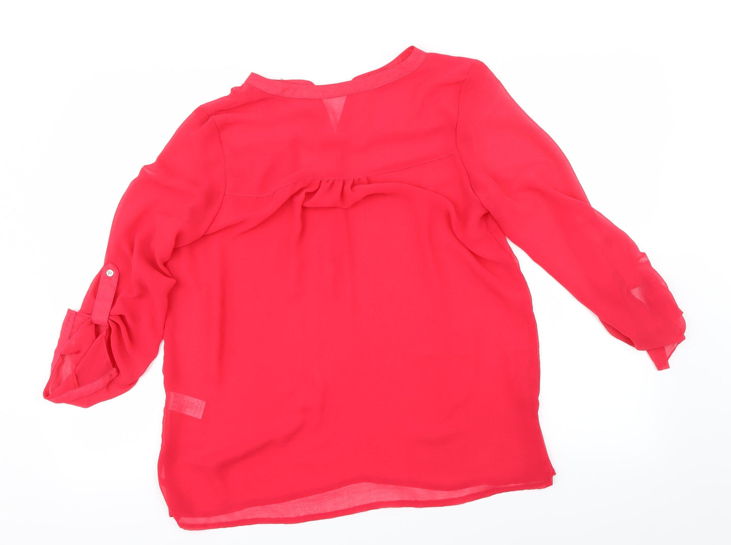 Atmosphere Womens Red   Basic Blouse Size 12