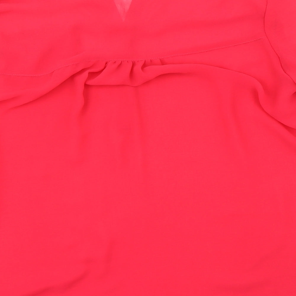 Atmosphere Womens Red   Basic Blouse Size 12