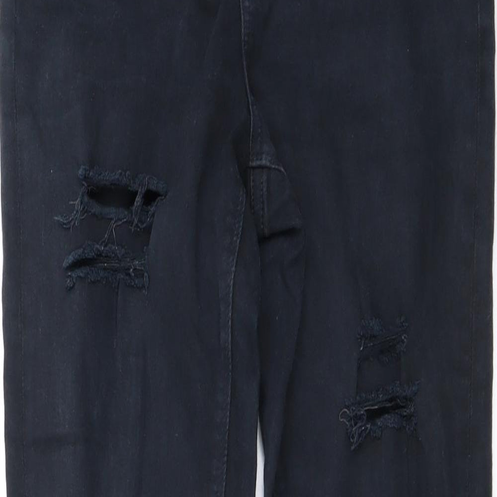 Miss Selfridge Womens Blue   Skinny Jeans Size 8 L24 in