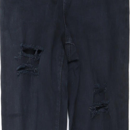 Miss Selfridge Womens Blue   Skinny Jeans Size 8 L24 in