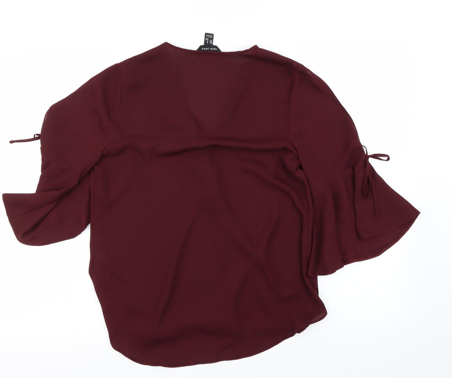New Look Womens Purple   Basic Blouse Size 8
