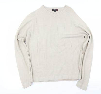did milan Womens Beige   Pullover Jumper Size S