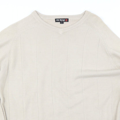 did milan Womens Beige   Pullover Jumper Size S
