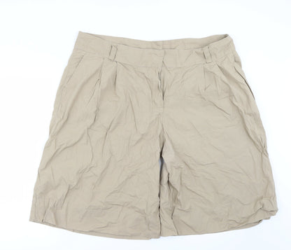 Preworn Mens Beige   Chino Shorts Size 40 in