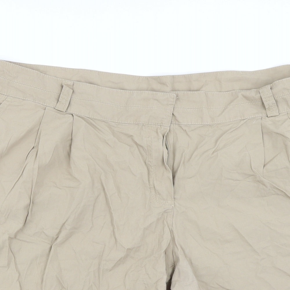 Preworn Mens Beige   Chino Shorts Size 40 in