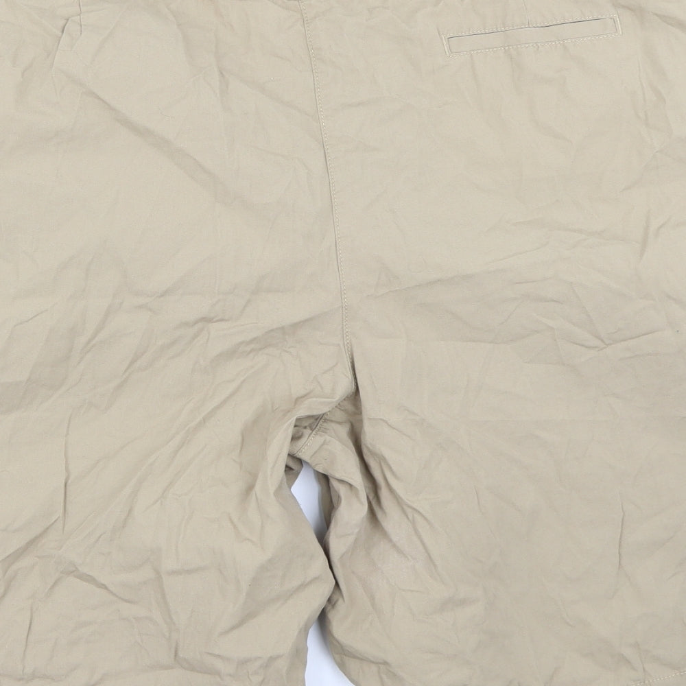 Preworn Mens Beige   Chino Shorts Size 40 in