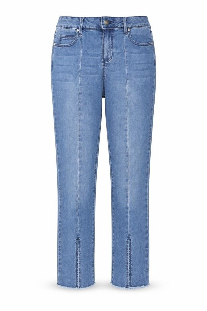 Womens UK Size 28 JustFab Regular Fit Straight Blue Jeans