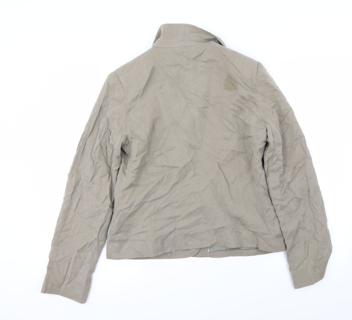 Womens UK Size 14 Preworn Beige Jacket