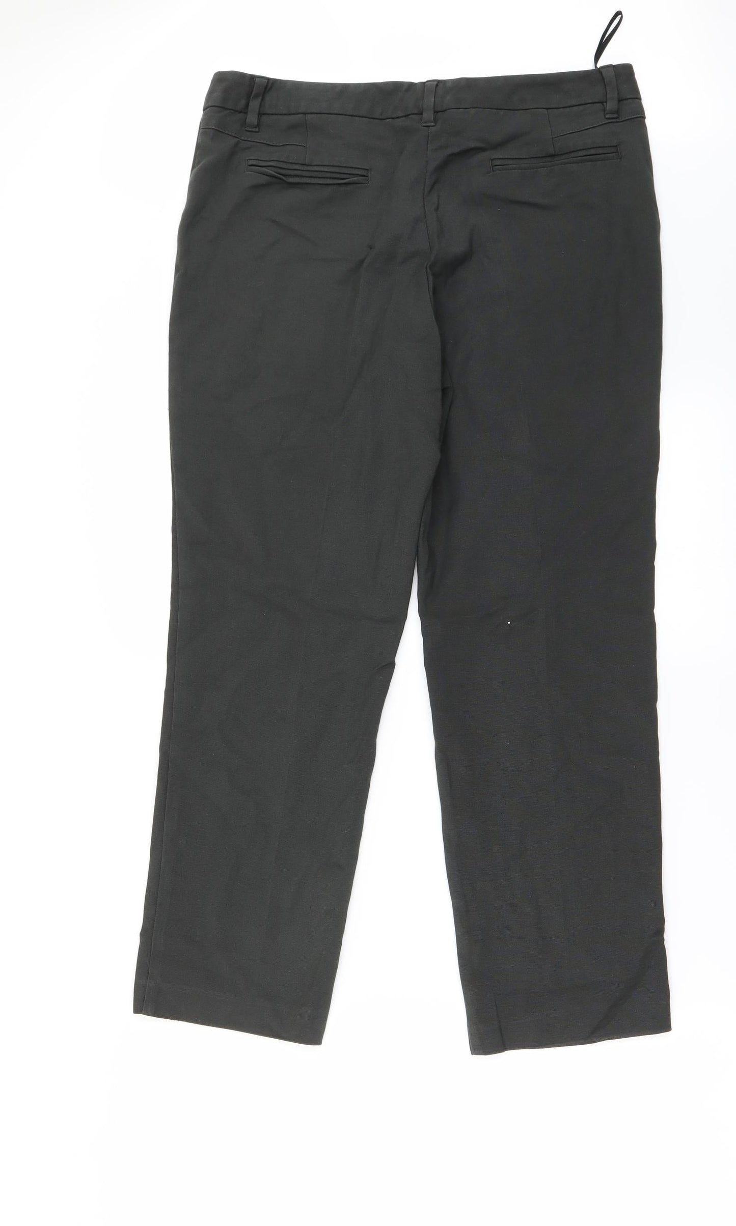 NEXT Womens Grey   Straight Jeans Size 12 L23 in