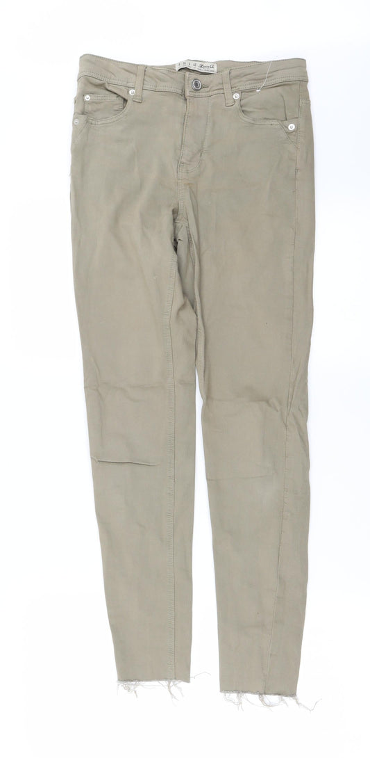 denim co Womens Beige   Skinny Jeans Size 8 L25 in