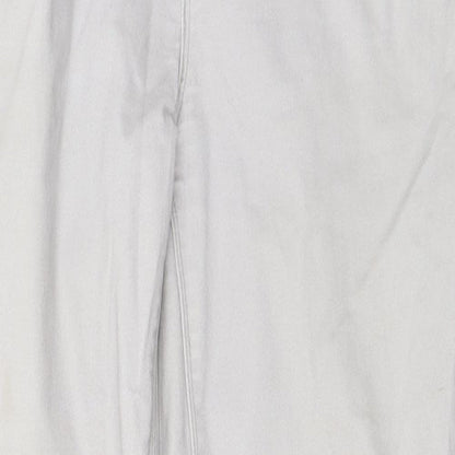 Peacocks Womens Grey   Straight Jeans Size 14 L26 in