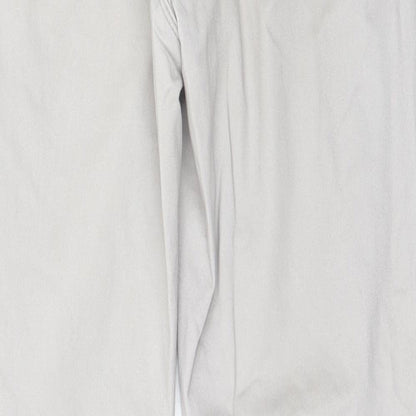 Peacocks Womens Grey   Straight Jeans Size 14 L26 in