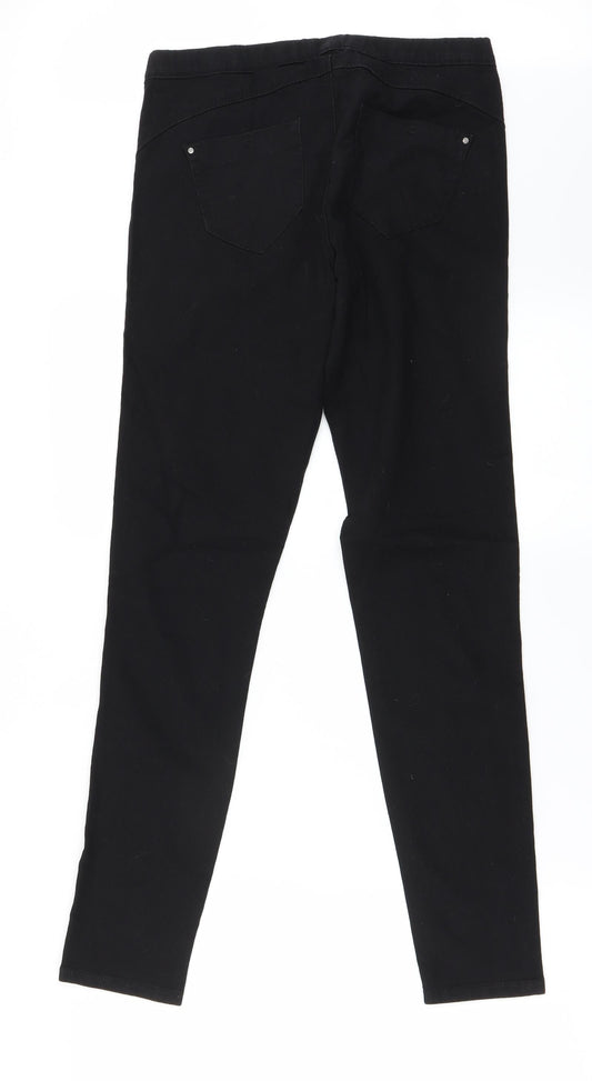 denim co Womens Black   Skinny Jeans Size 10 L25 in