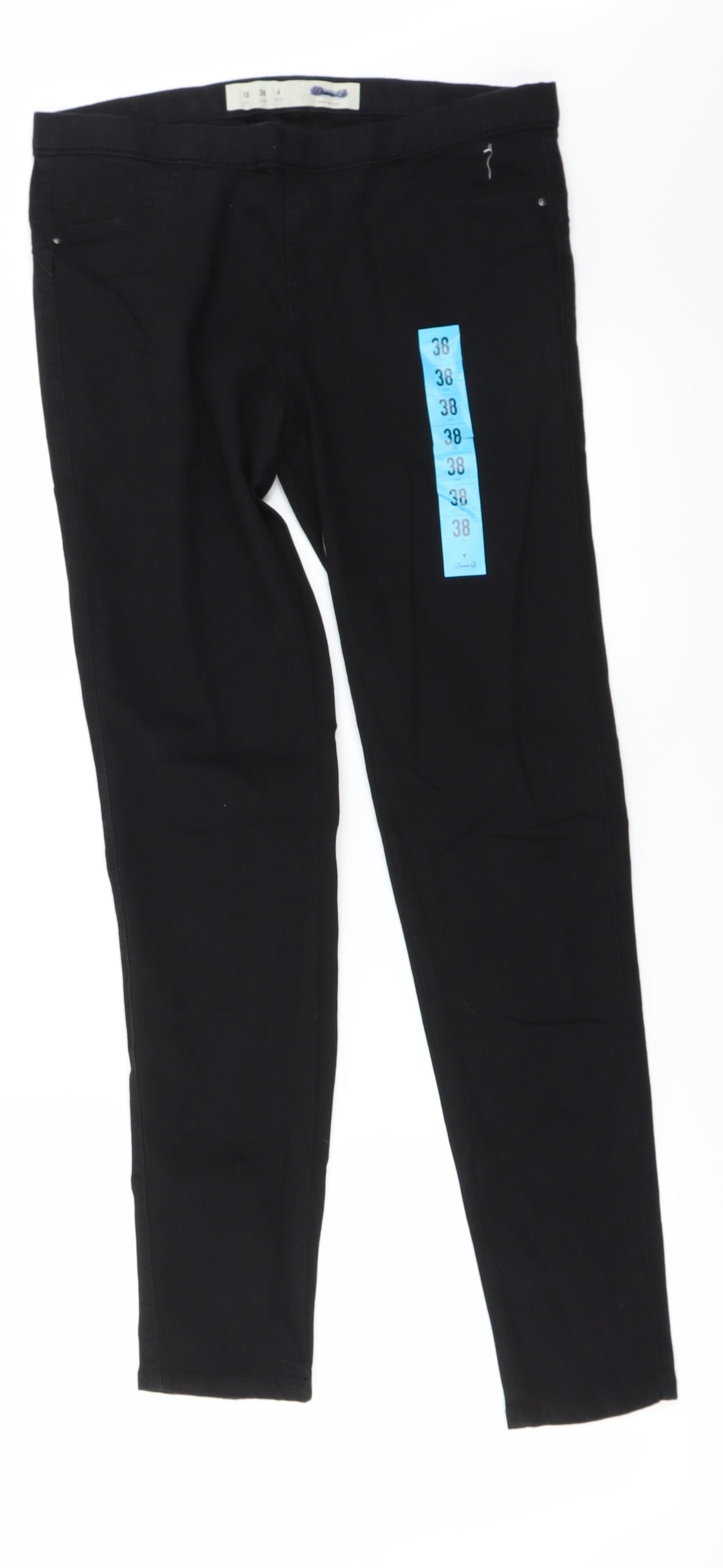 denim co Womens Black   Skinny Jeans Size 10 L28 in