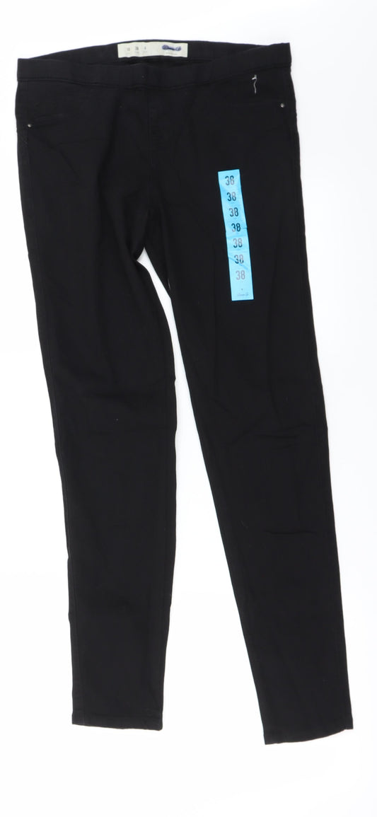 denim co Womens Black   Skinny Jeans Size 10 L28 in