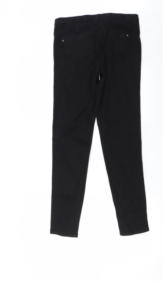 denim co Womens Black   Skinny Jeans Size 10 L28 in