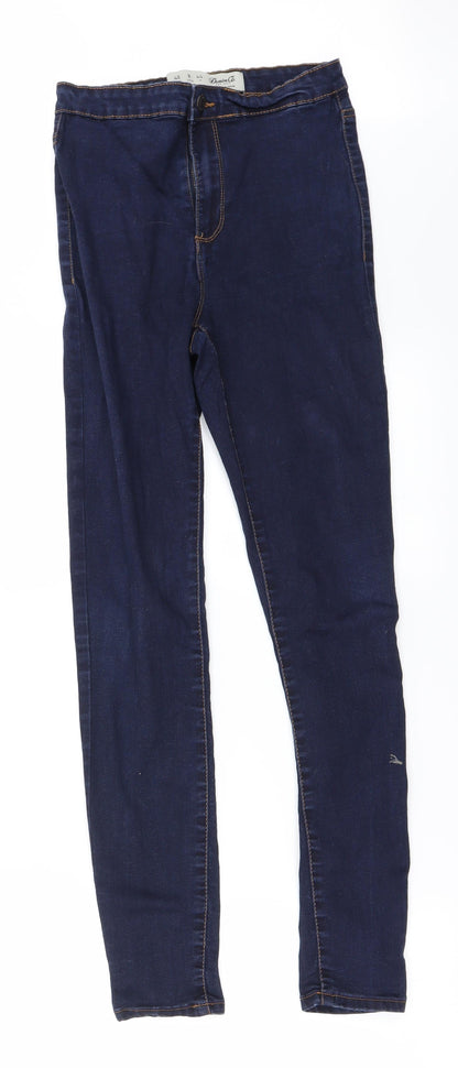 denim co Womens Blue   Straight Jeans Size 10 L26 in