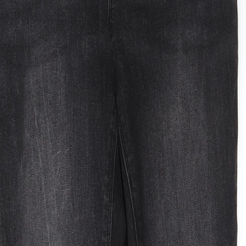 denim co Womens Grey   Straight Jeans Size 10 L26 in