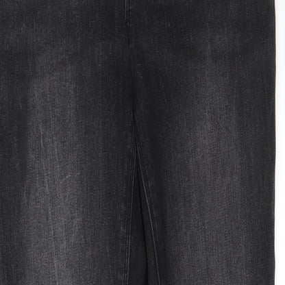 denim co Womens Grey   Straight Jeans Size 10 L26 in