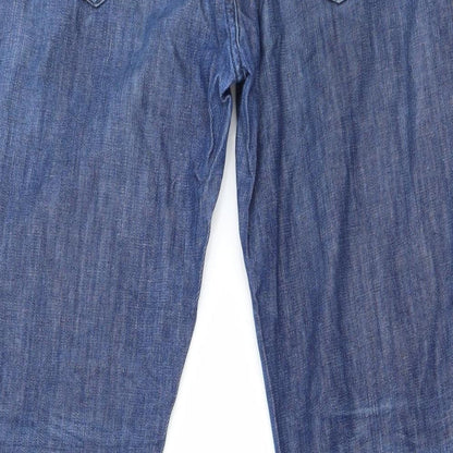 Womens UK Size 28 in Preworn Regular Fit Straight Blue Jeans